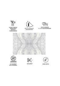 Resim Tink Kendinden Yapışkanlı Gri Ağ Desenli Pvc Panel 41x62 Cm 