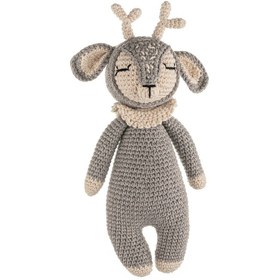 Resim Wellgro Cuddly Amigurumi Geyik Oyuncak-gri 