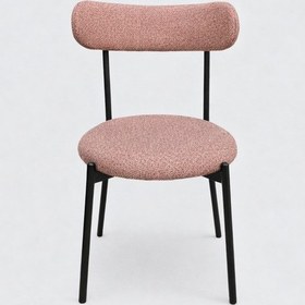 Resim 4 Adet Puffy Koyu Kahverengi Teddy Sandalye Mutfak Sandalyesi Salon Sandalyesi Balkon Sandalyesi Kahverengi 