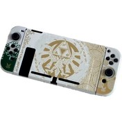 Resim Jzcat Nintendo Switch Bölünmüş Kılıf Oyun Teması Renkli Kılıf Sert Kılıf-a171 