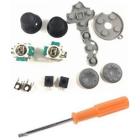 Resim Hiborth 13 Adet 3d Analog Lbrb Ltrt Joystick Anahtarı Tamir Parçaları Kiti Xbox 360 Slim Uyumlu Newway 