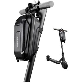 Resim Ebitda Wild Man Ts8 Scooter Kafa Çantası L Siyah, Su Geçirmez, Yansıtıcı Desen 