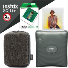 Resim Fujifilm Instax Sq Link Yeşil Ex D Akıllı Telefon Yazıcısı Ve Hediye Seti 3 