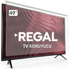 Resim Bestekran Regal Uyumlu 49R8560U TV Ekran Koruyucu - Regal Uyumlu 49" İnç Tv Ekran Koruyucu 