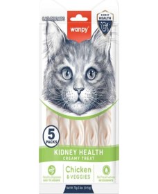 Resim Wanpy Functional Creamy Lickable Treat İçin Kedi Ödülü 5x14gr 
