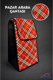 Resim YAŞARYAPIMARKET Pazar Arabası Çantası Torbası 