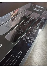 Resim Volkswagen Cc Uyumlu Kapı Eşiği 4'lü Set Ön Arka 