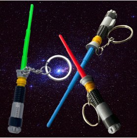Resim Flexilab Creative 3’lü Star Wars Işın Kılıcı Anahtarlık Seti - PLA 3D Baskı Figür - Film Temalı Koleksiyonluk Hediye 
