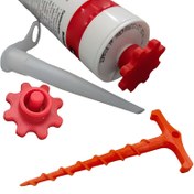 Resim Cam Yapıştırıcı Mühürleme Kapağı, Yapıştırıcı Tabancası Nozulu Dredger, Açık Çekirdek Tüpü İçin Uygun Mühürleme Kapağı, Hızlı Kuruma Önlemek İçin Standart Çap Cam Mühürleme Tüpü Evrensel, Pratik Aracı Plastik Tüp Kapağı - Yapıştırıcı Tüpler İçin Uygun, Sızdırmaz Tasarım, Taşınabilir ve Dayanıklı, Seyahat ve Günlük Kullanım İçin 