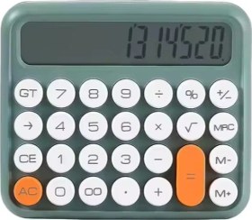 Resim Zr741 Jn-800 Junno Yeşil Hesap Makinesi Çok Renkli 