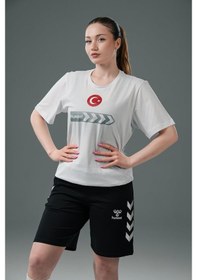 Resim Hummel Armin Milli Takım Pro Tişört Beyaz 