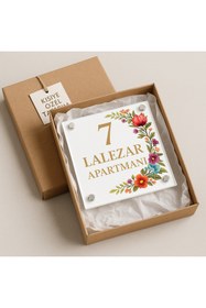Resim Outdoor One Kişiye Özel Maşallah Kapı İsimliği | Yazılı Pleksi Apartman & Site Tabelası 20x20cm 