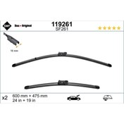 Resim Valeo SILECEK SETI AEROTWIN SWF 600 - 480 FLATE / BLADE (VOLKSWAGEN JETTA 10-) 