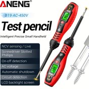Resim ANENG B19 Dijital Ekranlı ve Buzzer Alarmlı Temassız Voltaj Dedektör Kalemi - 30-1000V AC/DC Voltaj Test Cihazı, %0 Doğruluk, LCD Ekran, Pil Gerektirmez 