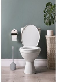 Resim Primanova Lotus Tuvalet Fırçası Gri M-E61-07 