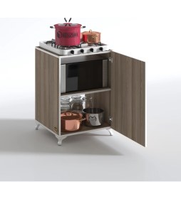 Resim Kenzlife ocak dolabı ahunaz crd 85*60*56 hazır mutfak klasik set üstü ocak için arkalıksız 