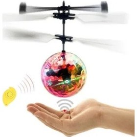 Resim Mini Drone Rc Helikopter Uçak Uçan Top Sinek Oyuncakları Topu Parlayan Led Transparent 