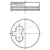 Resim MAHLE 0398902 Piston 85.00 Mm (+ 0.60) Peugeot 406 605 2.1 Td 94- Xud11 062884 (WR583248) 