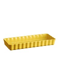 Resim Emile Henry Tart-börek-fırın Kabı Dikdörtgen 36.5 X 15 Cm - Mat Sarı/provence Yellow Mat Sarı 