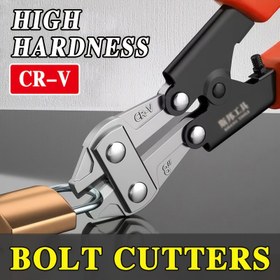 Resim 1 adet Ağır Hizmet Tipi Metal Bol Kesici, 8 inç (20,32 inç) Çelik Tel Prens, Verimli Kesme, Çit Montajı, İnşaat Siteleri, Ev Yenileme ve Daha Fazlası için İdeal, İnşaat Siteleri Aracı | Ergonomik Tasarım | Dayanıklı Metal Kesici 