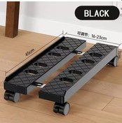 Resim Mobil Pc Standı Ayarlanabilir Raf Bilgisayar Cpu Tutucu 