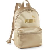 Resim Puma Core Up Backpack Kadın Sırt Çantası Altın 07947604 