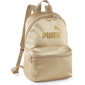Resim Puma Core Up Backpack Kadın Sırt Çantası Altın 07947604 