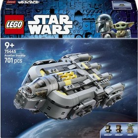 Resim LEGO Star Wars: Mandalorian ve Grogu Anzellan Starship’i 75445-9 Yaş ve Üzeri Çocuklar için Figür İçeren Yaratıcı Oyuncak Yapım Seti, Kız ve Erkek Çocuklara Yılbaşı Hediye Fikri (701 Parça) 