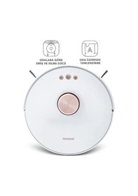 Resim Homend Alex Laser Pro 1283H Moplu Ve Haritalamalı Akıllı Robot Süpürge 