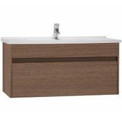 Resim Vitra S50 100 Cm Lavabo Dolabı Koyu Meşe 54744 