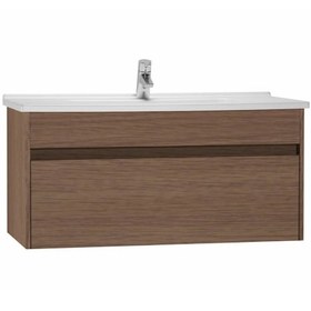 Resim Vitra S50 100 Cm Lavabo Dolabı Koyu Meşe 54744 
