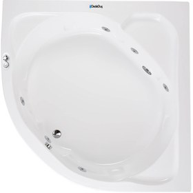 Resim Renkli Oturmalı Küvet | Jakuzi | Üsküdar | Sanacryl - 160x160 / Siyah / 1 Kişilik 