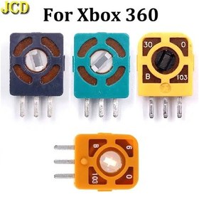 Resim Mix-jcd 5 Adet 3d Analog Thumbstick Eksen Dirençleri Joystick Potansiyometre Sensörü Modülü Xbox 360 Kontrolörleri 