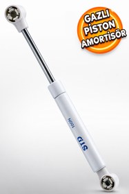 Resim Badem10 Dolap Kapak Gazlı Amortisörü Pistonu Kapak Kapağı Hidroliği (27 CM 100N) 