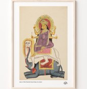 Resim N25.Durga Poster 20,8x29,6 cm 