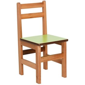 Resim Ahşap Sandalye Mdf Oturaklı 