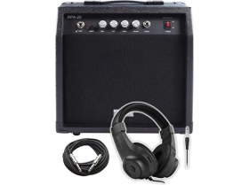 Resim Midex RPA-20BK-HD Bas Gitar Amfisi 20 Watt (Kulaklık ve Jak Kablosu Dahil) 
