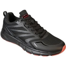 Resim Kinetix Erkek Siyah Gri Sneaker Spor Yürüyüş Ayakkabı 001 