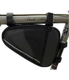 Resim Bike And Art Xbyc 826 Bisiklet Üçgen Çanta Siyah 