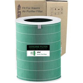 Resim FAF Filtre Model Pro Green True HEPA14 Filtre Xiaomi Mi Air Purifier Pro Model: Ac-M3-Ca Uyumlu Özel Seri High Efficiency Filtre Yeşil Ölçü: Ø20XH29CM 