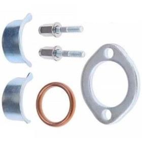 Resim OEM Cg 125 Egzoz Flanş Bilezik Set 