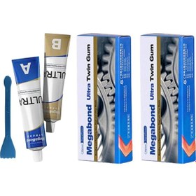 Resim Megabond 1+1 Pk. Çift Karışım Soğuk Kaynak Macun Yapıştırıcı 40Gr N11.6587 