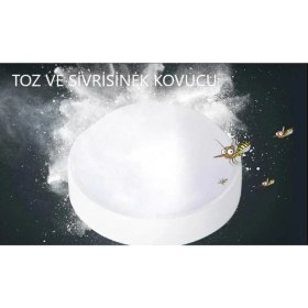 Resim Geldi Balkon Lambası Teras Lambası Artos 15W Yuvarlak Banyo Lambası 6400K Beyaz Işık Tavan Lambası (Beyaz) 