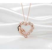 Resim Ariş Pırlantalı Anne&Bebek Kolye N11.20466 