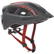 Resim Scott Supra Kask-Gri-Kırmızı-54-61 Cm 