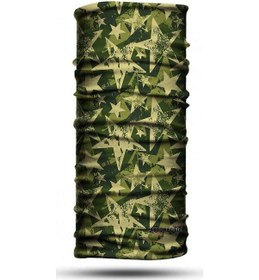 Resim Motosıklet Bandana-boyunluk Crt-194 Haki - Siyah 