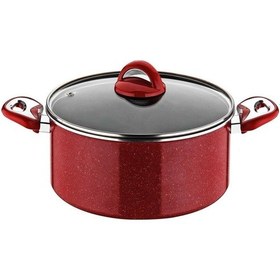 Resim Taç Titan Granit Derin Tencere 32 Cm 