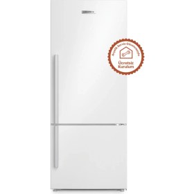 Resim Grundig Gkne 532 No-Frost Çift Kapılı Buzdolabı 