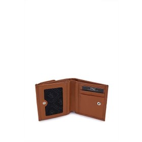 Resim Tamer Tanca Unisex Hakiki Deri Taba Cüzdan Cuzdan 688 1415 Czdn Y25 Taba Taba 