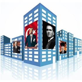 Resim Atatürk Posteri - 3-150*225 cm 